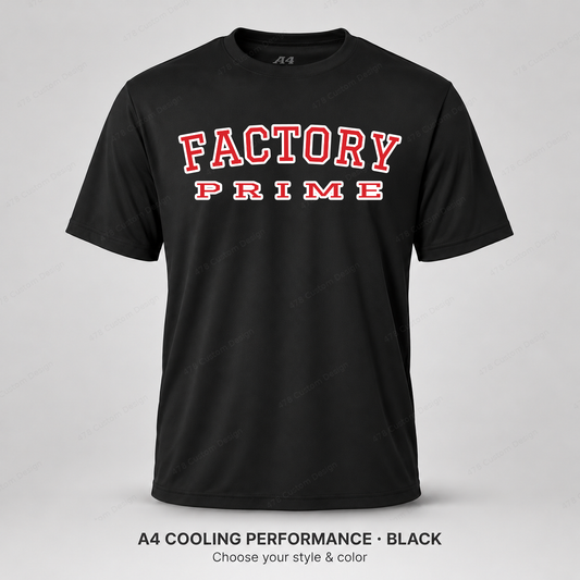 Factory Prime Varsity — A4 performance — Black