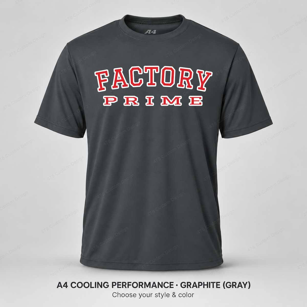 Factory Prime Varsity — A4 performance — Graphite