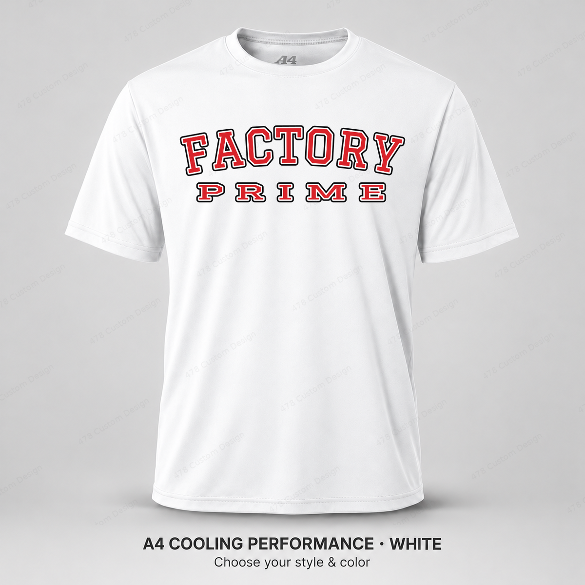 Factory Prime Varsity — A4 performance — White