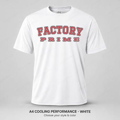 Factory Prime Varsity — A4 performance — White