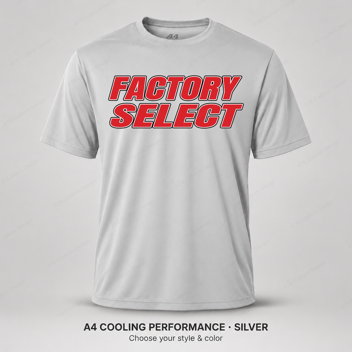 Factory Select Stacked — A4 performance — Silver