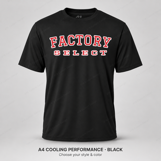 Factory Select Varsity — A4 performance — Black