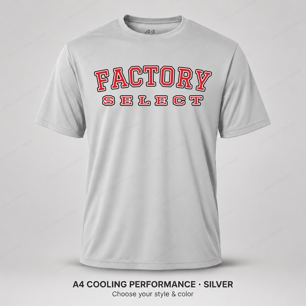 Factory Select Varsity — A4 performance — Silver