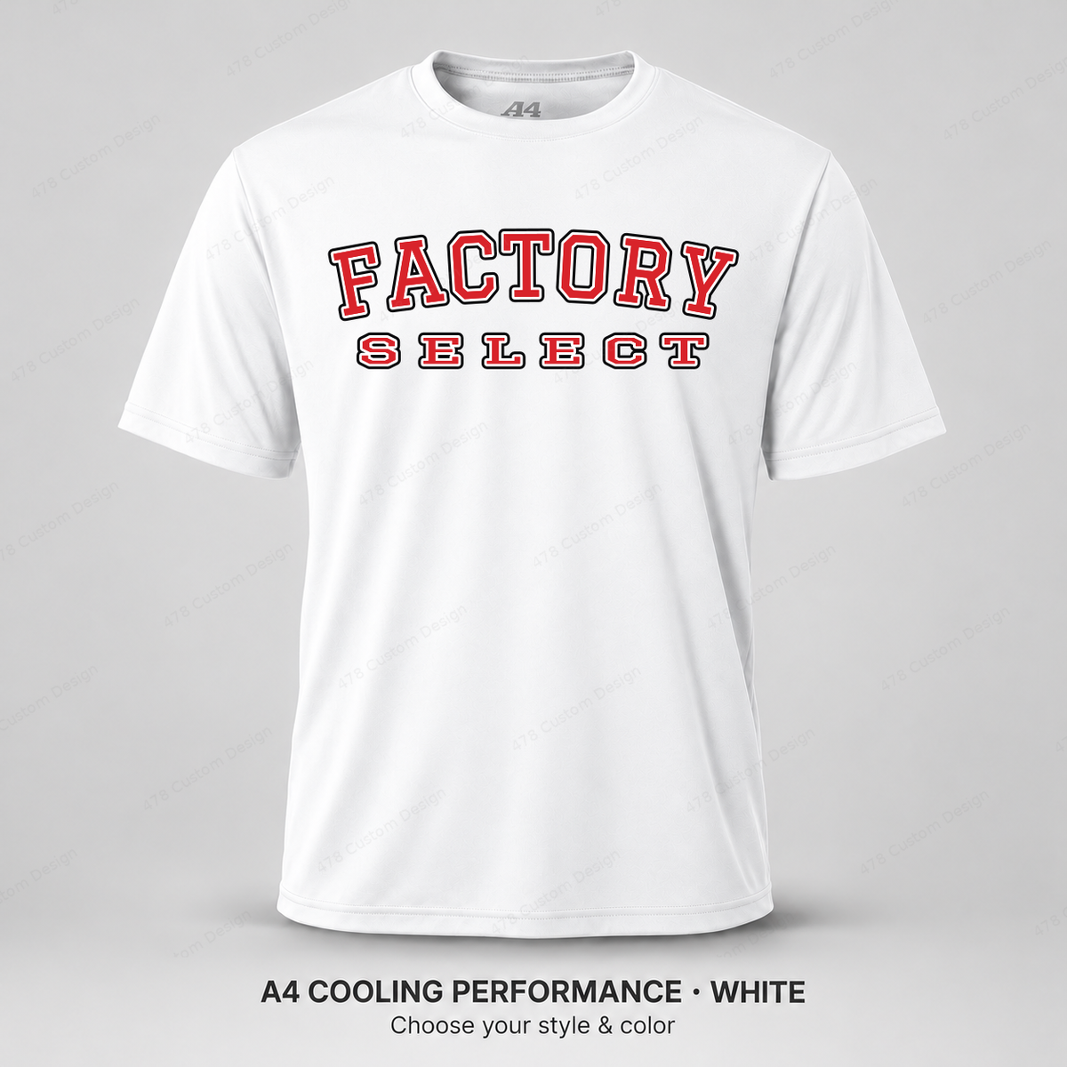 Factory Select Varsity — A4 performance — White