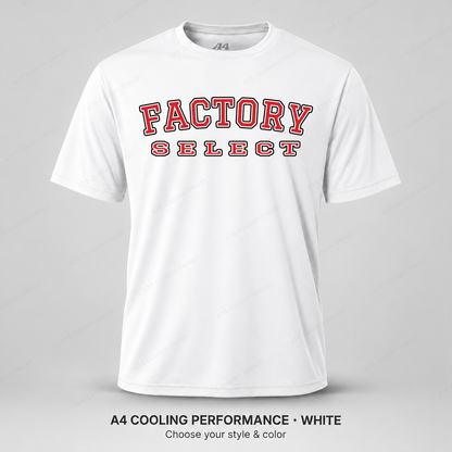 Factory Select Varsity — A4 performance — White