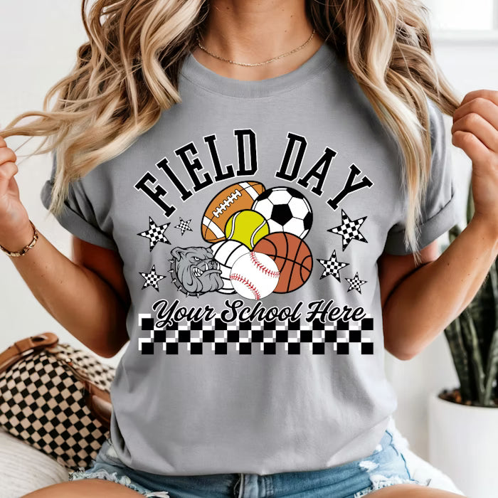 Custom Field Day Top — design example 1
