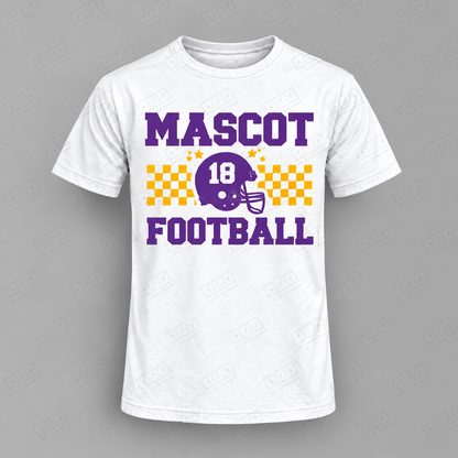 Custom undefined Football Top white shirt mockup with 478 Custom Design watermark