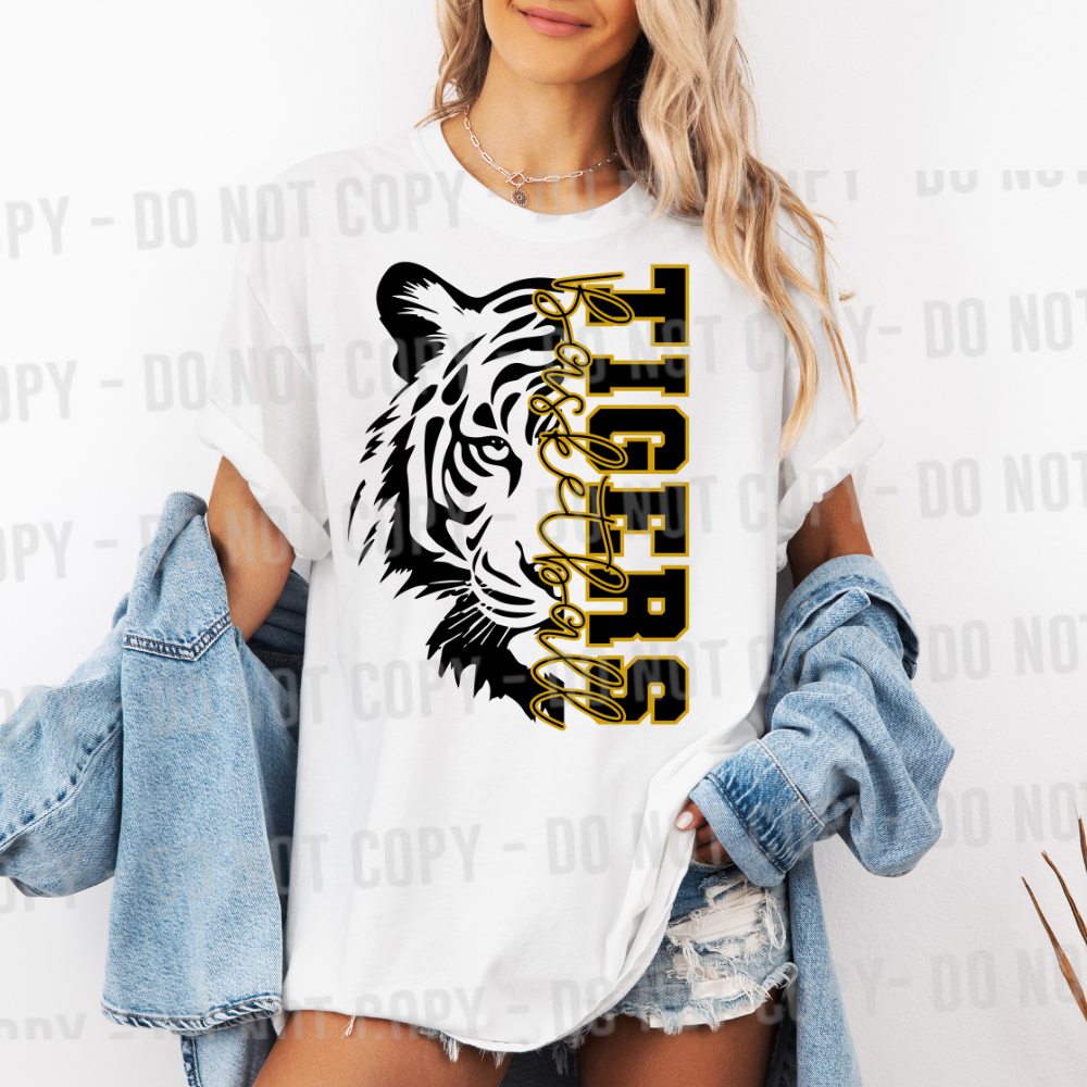 Custom Basketball Mascot Face Top — design example 1