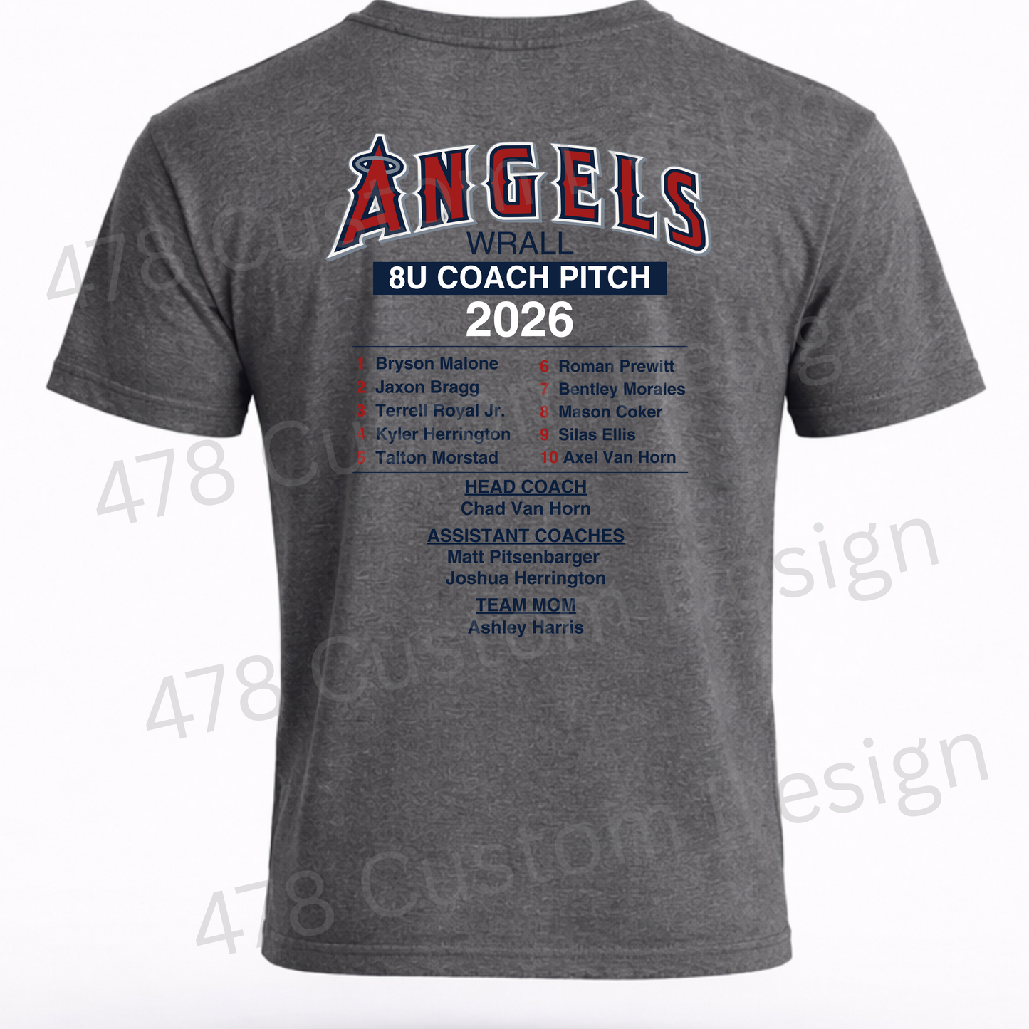 WRALL-Angels Baseball- Design 1