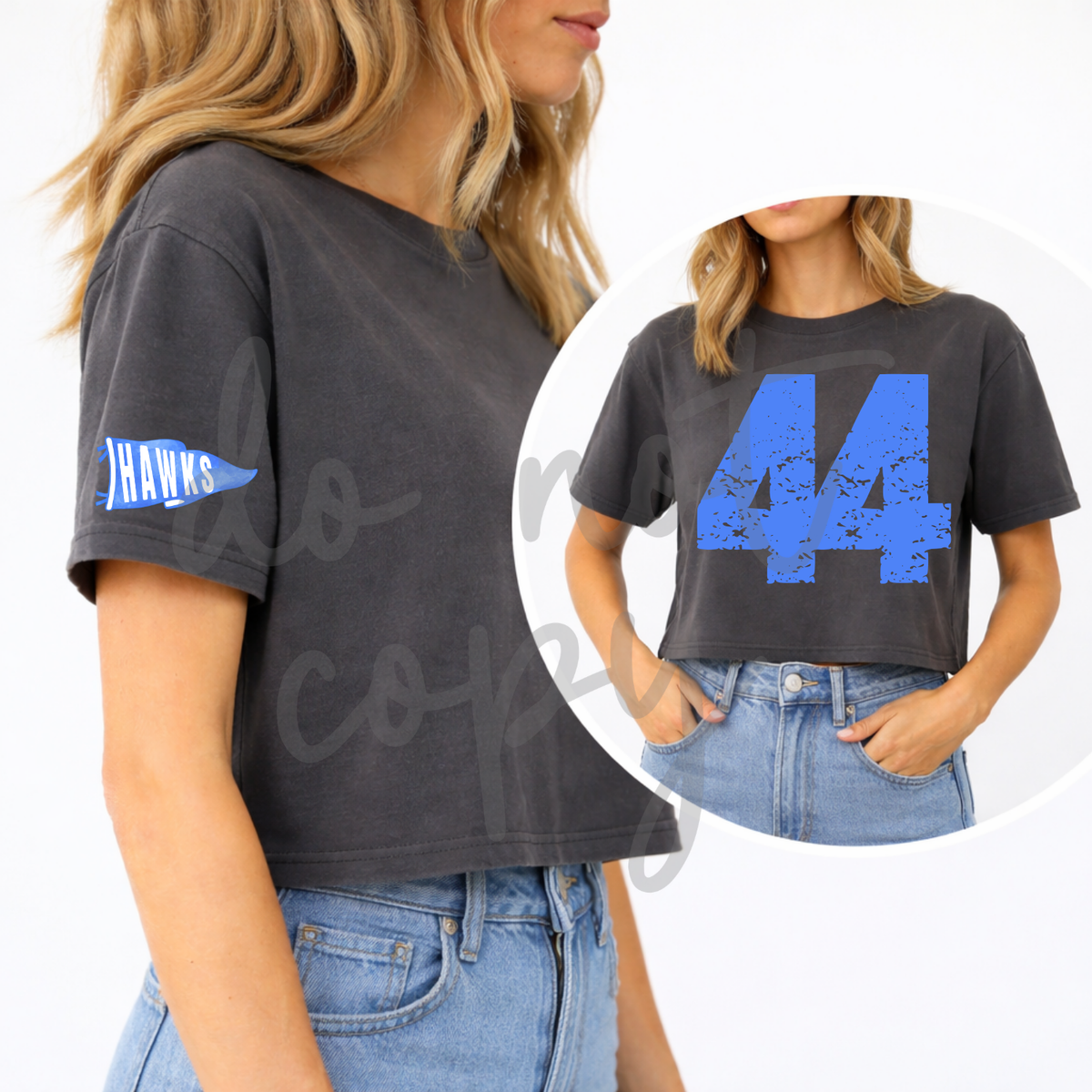Custom Oversized Number Pennant Banner And Sleeve Top — design example 1