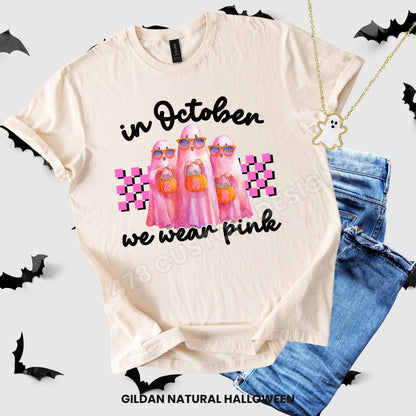 Halloween- In October We Wear Pink