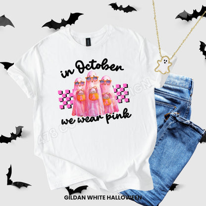 Halloween- In October We Wear Pink