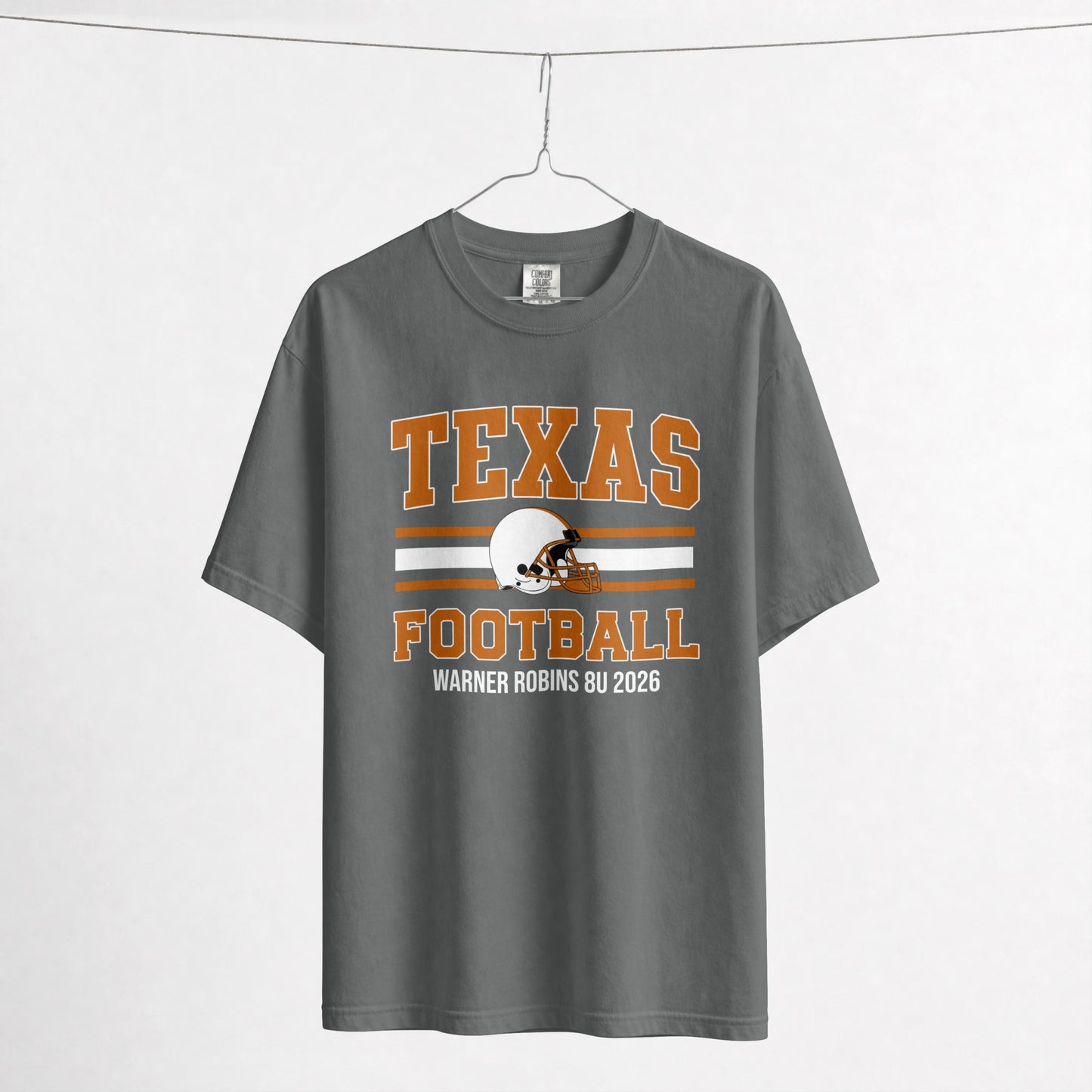 Longhorn Football- 8U Warner Robins- Design 2
