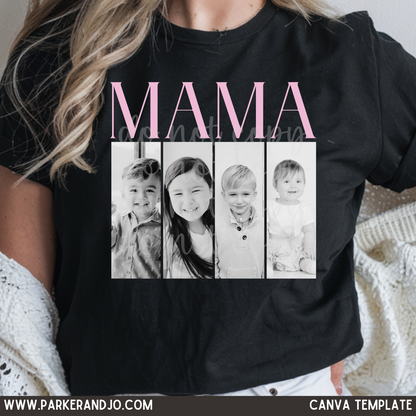 Custom Mama 4 Photo Top — design example 1