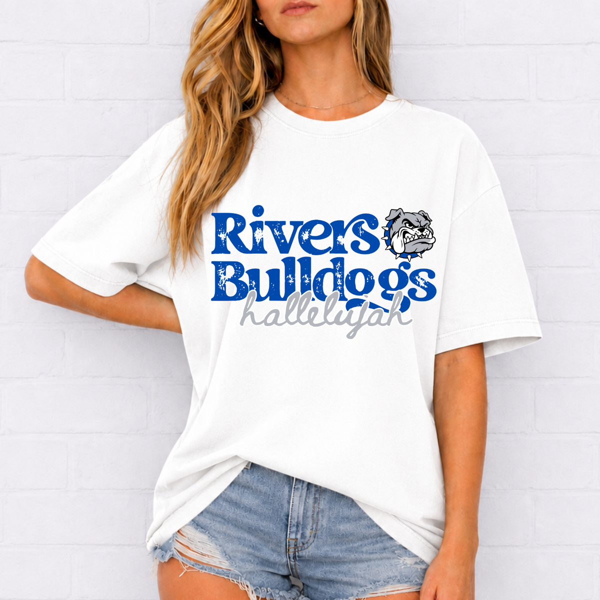 Custom Mascot Hallelujah Top — design example 1