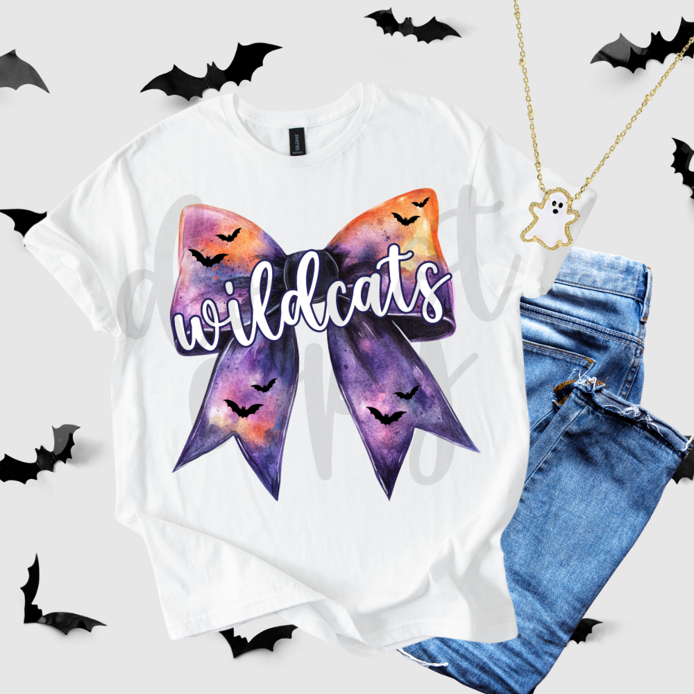 Custom Halloween Bow Top — design example 1