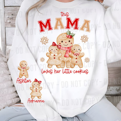 Custom This Mama Loves Her Little Gingerbread Top — design example 1
