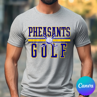 Custom Golf Top — design example 1