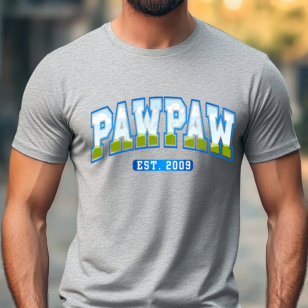 Custom Pawpaw  Photo Top — design example 1