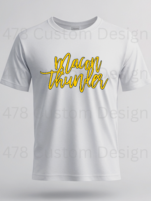 Macon Thunder Baseball- Design 1