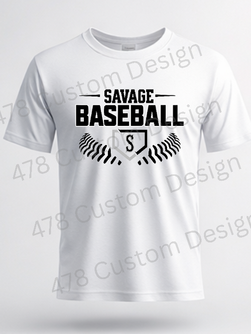 Georgia Savage Baseball 9u- Design 15