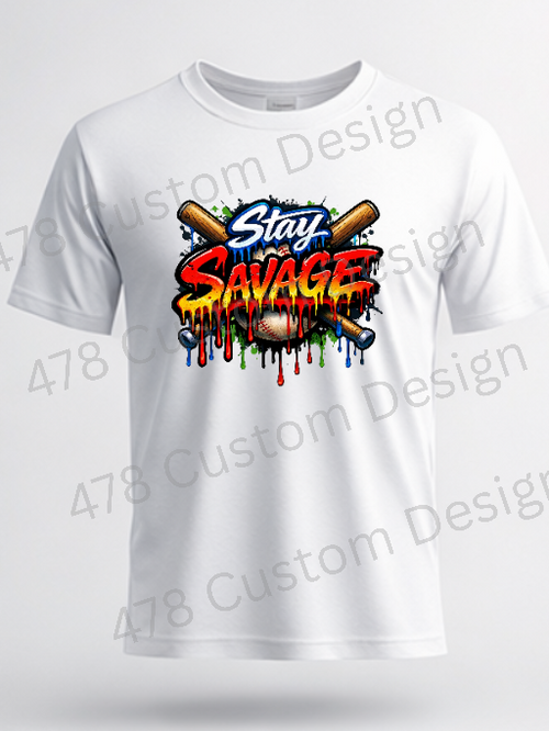 Georgia Savage Baseball 9u- Design 10