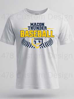 Macon Thunder Baseball- Design 6