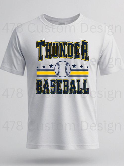 Macon Thunder Baseball- Design 8