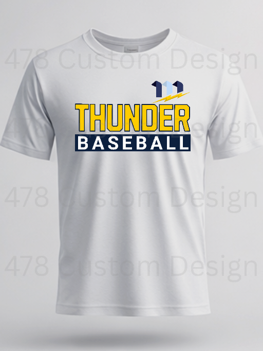 Macon Thunder Baseball- Design 10