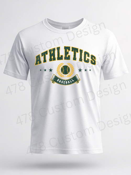 WRALL-Athletics Baseball- Design 2