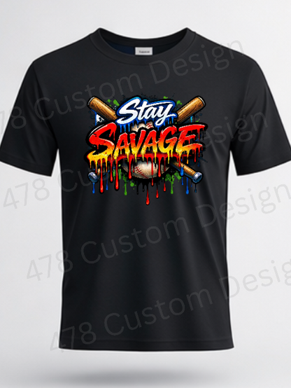 Georgia Savage Baseball 9u- Design 10