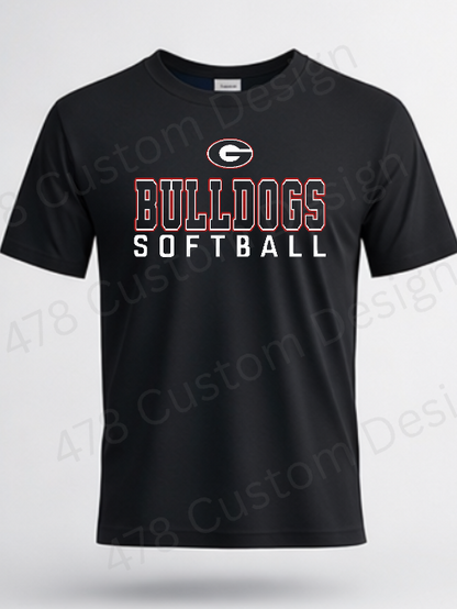 WRALL-GA Bulldogs Softball-Design 1