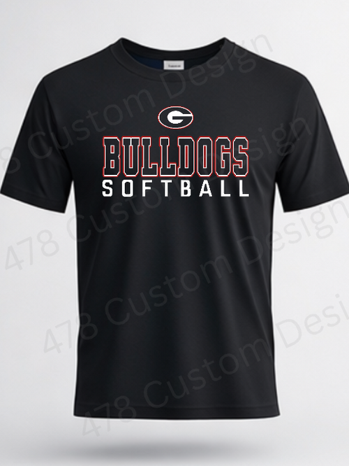 WRALL-GA Bulldogs Softball-Design 1