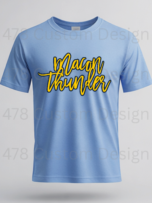 Macon Thunder Baseball- Design 1