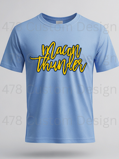Macon Thunder Baseball- Design 1