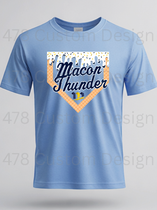 Macon Thunder Baseball- Design 2