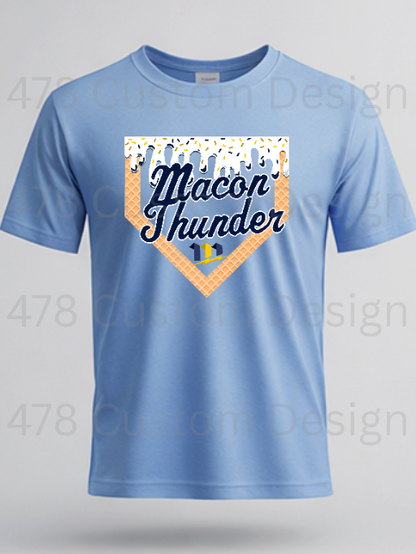 Macon Thunder Baseball- Design 2