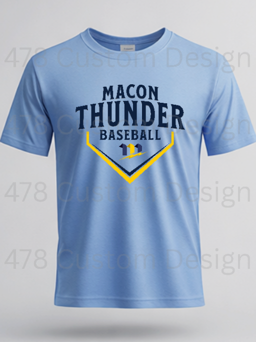 Macon Thunder Baseball- Design 5