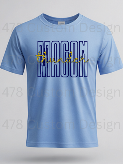 Macon Thunder Baseball- Design 4