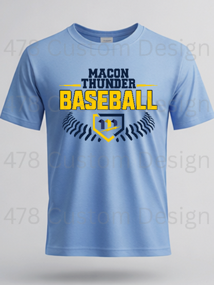 Macon Thunder Baseball- Design 6