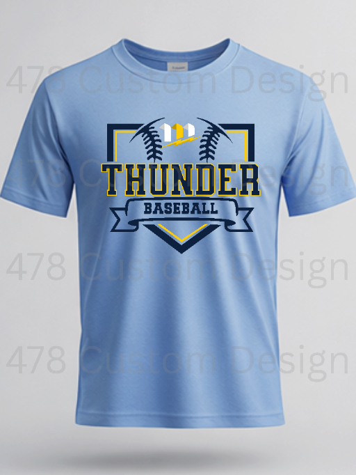 Macon Thunder Baseball- Design 7