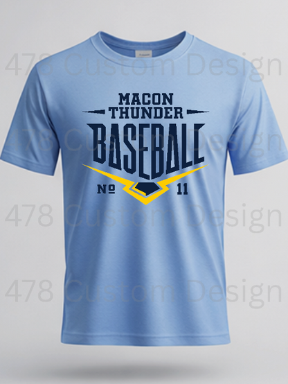 Macon Thunder Baseball- Design 11