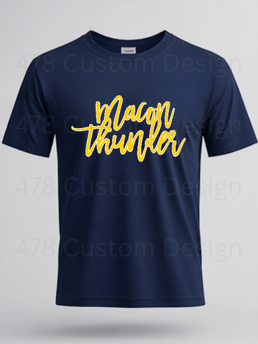 Macon Thunder Baseball- Design 1