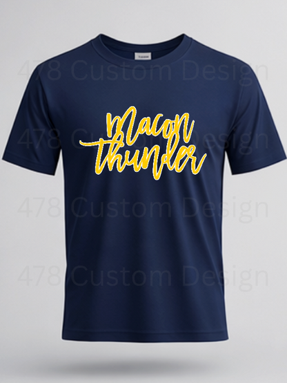 Macon Thunder Baseball- Design 1