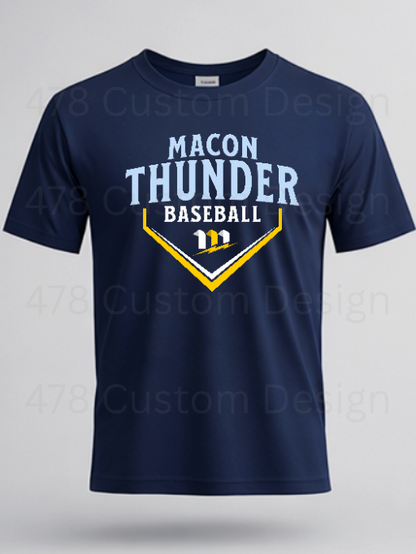 Macon Thunder Baseball- Design 5