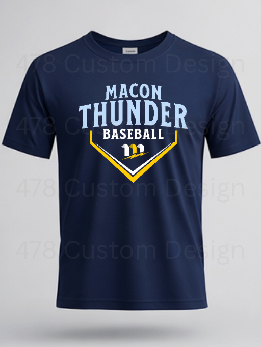 Macon Thunder Baseball- Design 5