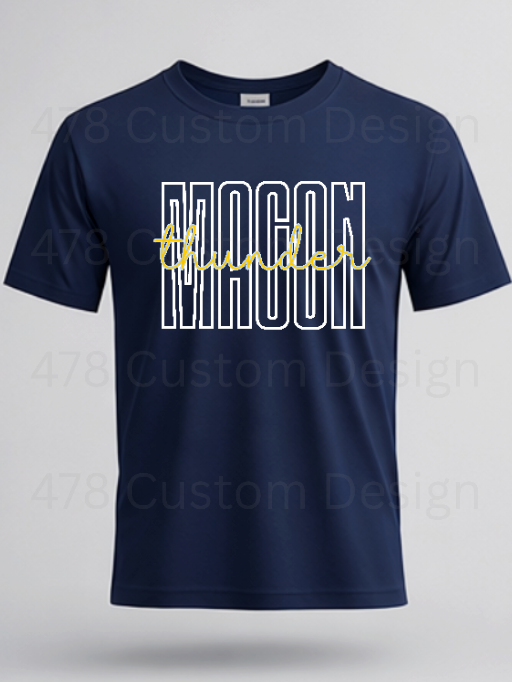 Macon Thunder Baseball- Design 4