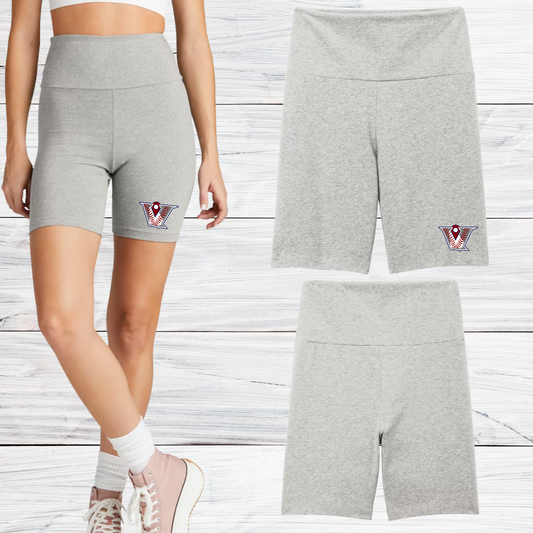 Velocity Baseball Women's High Waisted Biker Short 7"