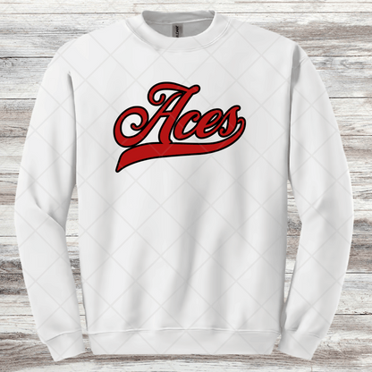 Aces- Design 3- Sweatshirts & Hoodies