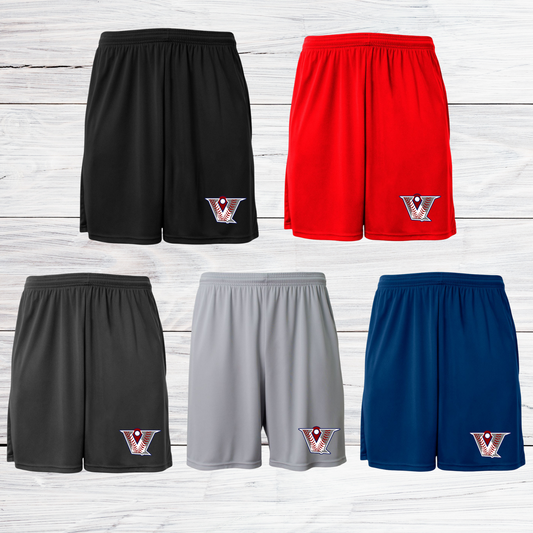 Velocity Baseball Youth Shorts w/ Pockets 5" Inseam